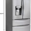 41bwrFkuelL._AC_SL1000_-1 LG LMXS28626S French Door Refrigerator review exploring features, energy efficiency, and design