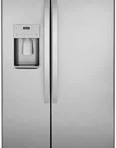 41fPzrYXI1L.__AC_SY445_SX342_QL70_ML2_ GE GZS22IYNFS Side-by-Side Refrigerator review Modern design with efficient storage solutions