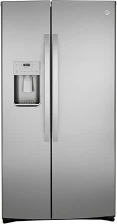 41fPzrYXI1L.__AC_SY445_SX342_QL70_ML2_ GE GZS22IYNFS Side-by-Side Refrigerator review Modern design with efficient storage solutions