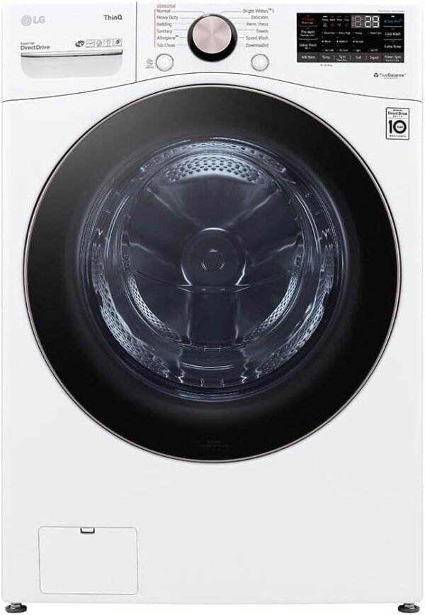 LG Ultra Large Capacity Smart Washer WM4000HWA review for powerful cleaning and innovative features