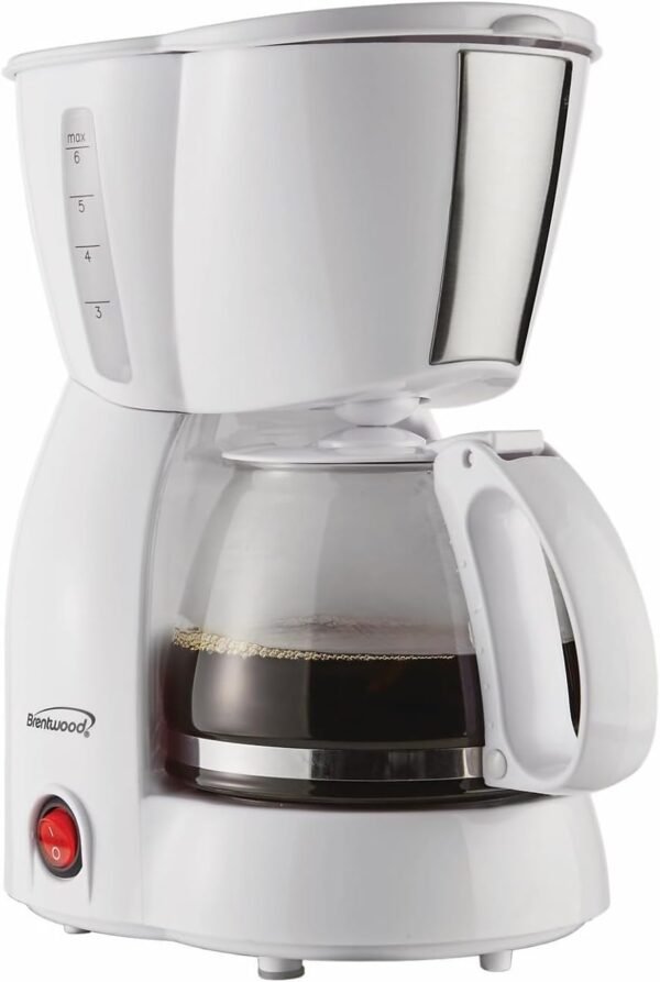 51FLJdMuLEL._AC_SL1500_ Brentwood TS-213W Coffee Maker Review Compact 4-Cup Drip Machine for Daily Brewing