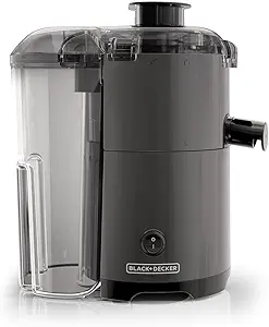 BLACK+DECKER Quiet Juicer JE2500B review compact design and efficient performance