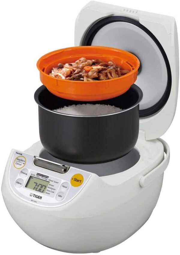 51iq39Fgj6L._AC_SL1200_ Tiger JBV-S10U rice cooker review compact design with versatile cooking options