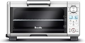 Breville Mini Smart Toaster Oven BOV450XL review compact design with versatile cooking functions