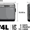 6145oXUoejL._AC_SL1500_ Dometic CFX3 75 Dual Zone Portable Refrigerator and Freezer review for Camping