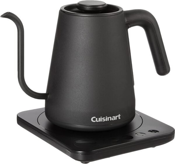 6187X3RKSEL._AC_SL1500_ Cuisinart Digital Gooseneck Kettle GK-1 review for precise pour control and quick heating