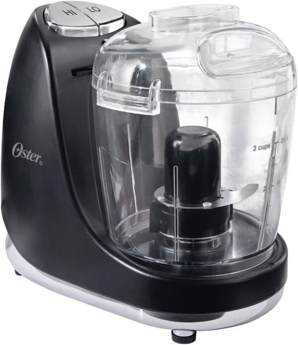 618y2WvaJYL._AC_SL1000_ Oster Mini Chopper FPSTMC3321 Review Compact 3-Cup Food Processor with Whisk Attachment