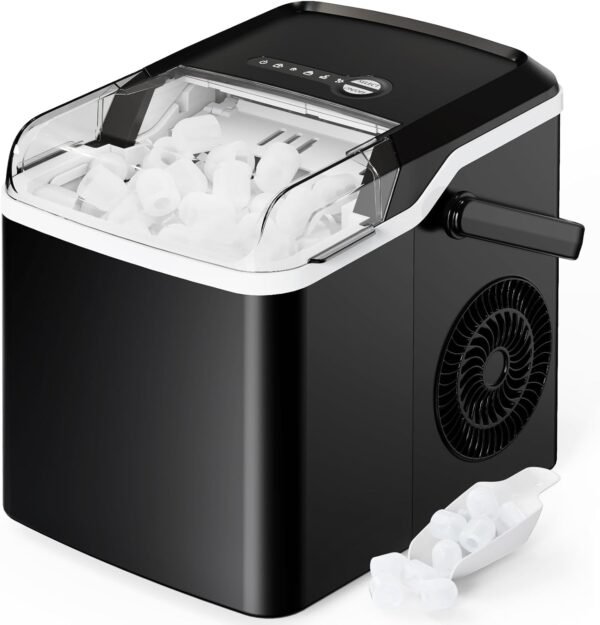 61DNo3hKMpL._AC_SL1500_-1 Silonn Countertop Ice Maker SLIM25B Review Compact, Fast, and Perfect for Any Occasion