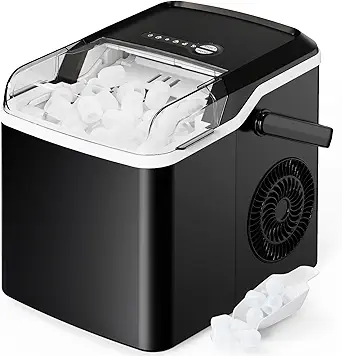 61DNo3hKMpL.__AC_SY445_SX342_QL70_FMwebp_-1 Silonn Countertop Ice Maker SLIM25B Review Compact, Fast, and Perfect for Any Occasion