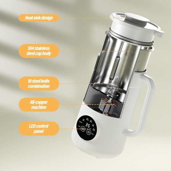 61ElwRoioHL._AC_SL1500_ Review of IAGREEA Nut Milk Maker Machine for Homemade Almond and Soy Milk