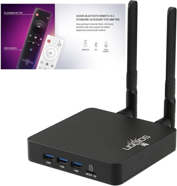 61GbfssrwtL._AC_SL1500_ Ugoos AM8 PRO 8K Android TV Box Review WiFi 6E Performance Tested