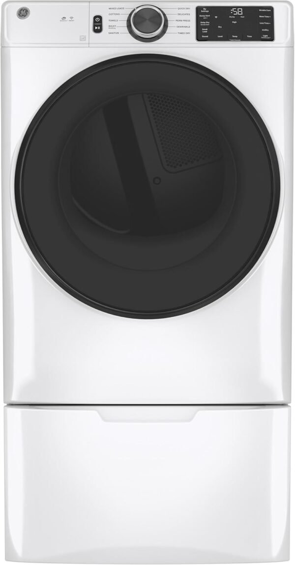 61Kl4XIRauL._AC_SL1500_-1 GE Front Load Electric Dryer GFD55ESSNWW review with features like WiFi and sanitize cycle