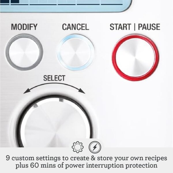 61OW1IweW9L._AC_SL1080_ Review of Breville BBM800XL Bread Maker Machine Perfect for Homemade Loaves