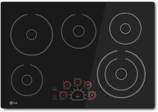 61RCozeLKL._AC_SL1500_-1 LG 30-Inch Electric Radiant Cooktop LCE3010SB review with SmoothTouch controls explained