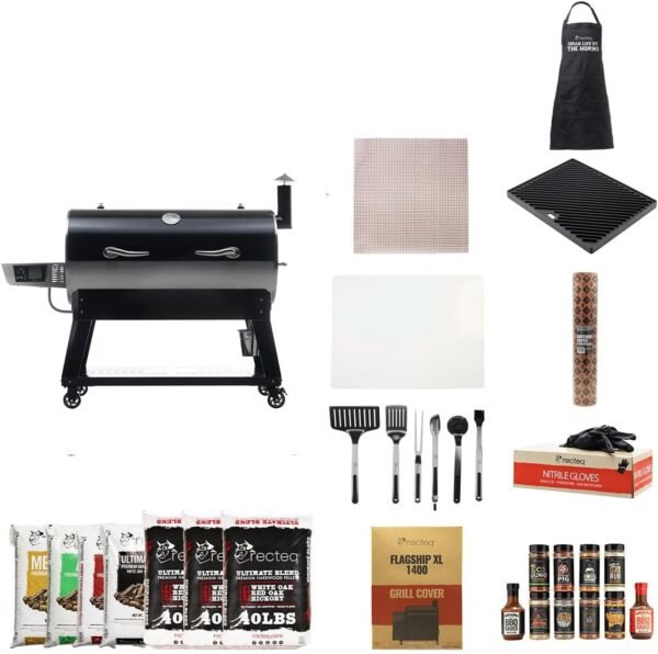 61RynCtZSHL._AC_SL1200_ Detailed review of recteq Flagship XL 1400 Pellet Smoker Grill for BBQ enthusiasts