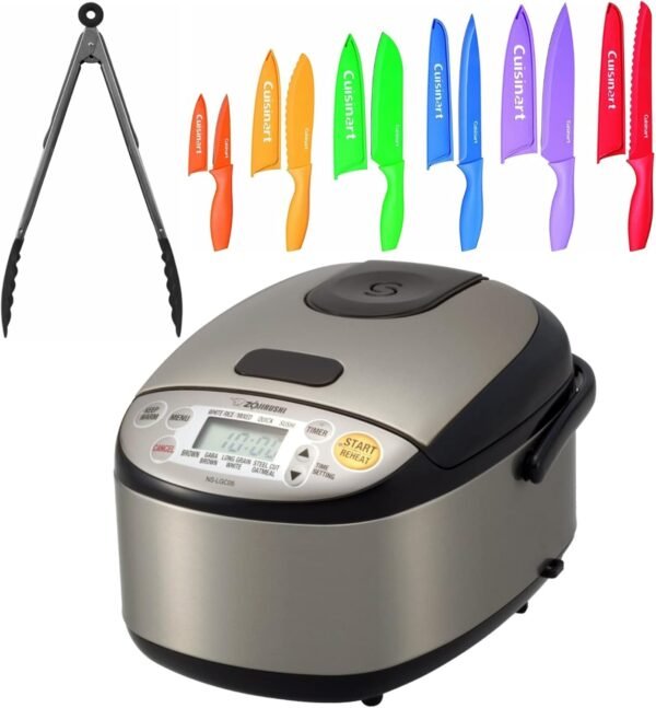 61SMKR08VL._AC_SL1500_ Zojirushi NS-LGC05 Rice Cooker Review Compact Design and Versatile Cooking Features