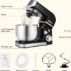 61adLMCBGuL._AC_SL1500_ Review of Kitchen in the Box Stand Mixer 3.2Qt for Daily Use