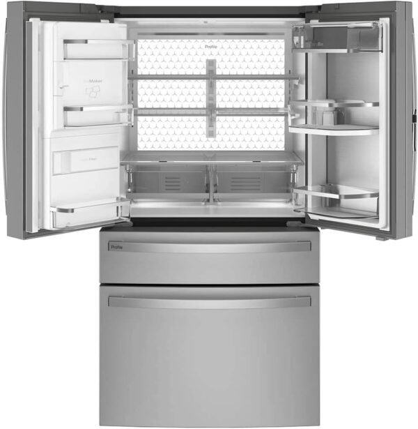 61fOb2GNB5L._AC_SL1000_-1 GE Profile 4-Door French Door Refrigerator PVD28BYNFS review with features and capacity insights