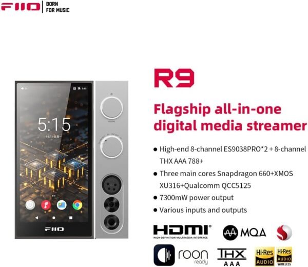 61pwgk6HQPL._AC_SL1000_ FiiO R9 Android Media Streamer review High-Performance Network Player with HDMI and Bluetooth