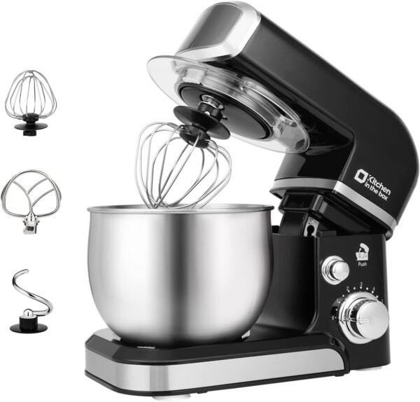 61qfEw5vTIL._AC_SL1500_ Review of Kitchen in the Box Stand Mixer 3.2Qt for Daily Use