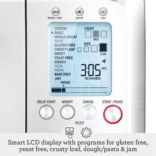 61qvSgU1VUL._AC_SL1081_ Review of Breville BBM800XL Bread Maker Machine Perfect for Homemade Loaves