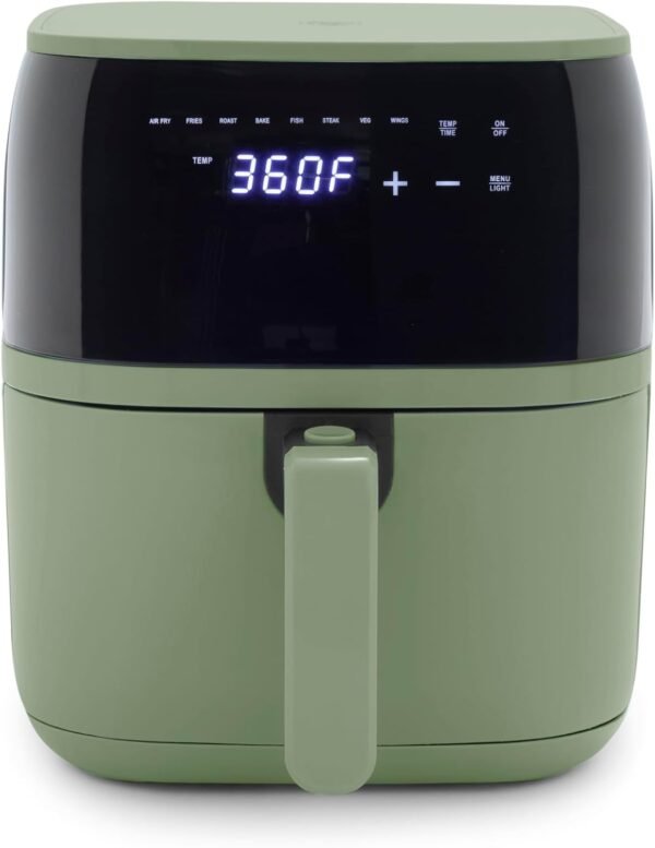 61yCNXLwHTL._AC_SL1500_ GreenLife Air Fryer review Compact 5.3QT PFAS-Free Ceramic Nonstick with Digital Display