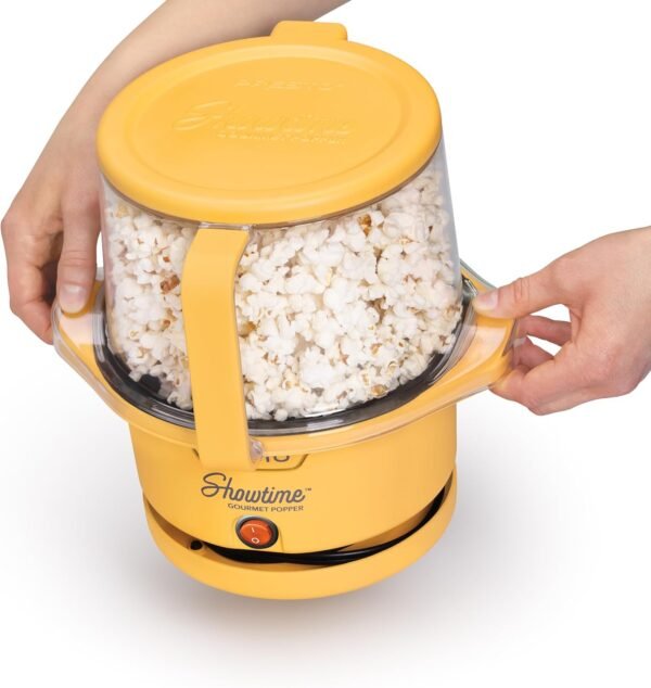 7158s1xElL._AC_SL1500_ Presto Showtime 05206 Popcorn Popper Review Compact Design and Delicious Gourmet Popcorn