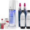 716BTnHnBOL._AC_SL1500_ Soda Makers Review SodaStream E-TERRA Sparkling Water Maker Bundle with CO2 and Flavors