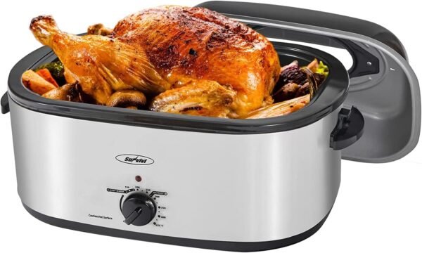 71BANPIDqL._AC_SL1500_ Review of Sunvivi Electric Roaster Oven 26-Quart for Perfect Turkey Cooking
