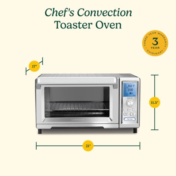 71KAcZSQDgL._AC_SL1500_ Cuisinart TOB-260N1 Convection Toaster Oven Review Stainless Steel Kitchen Appliance Insights