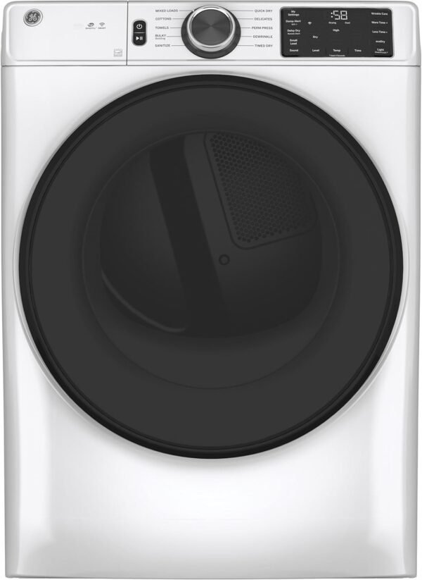 71OYjNCRYaL._AC_SL1500_-1 GE Front Load Electric Dryer GFD55ESSNWW review with features like WiFi and sanitize cycle