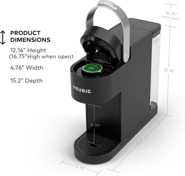 71PbkuZ9VrL._AC_SL1500_ Keurig K-Slim Coffee Maker Review Compact Design with Multistream Technology and Great Brew Sizes