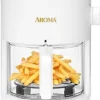 71SXUKJPlqL.__AC_SX300_SY300_QL70_FMwebp_ AROMA Glass Air Fryer AAF-360 Review Compact Convection Oven with 360Crispy Technology