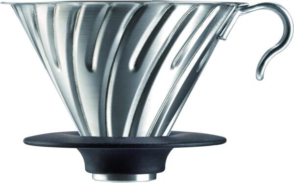 71V3swSsKGL._AC_SL1500_ Hario V60 Metal Coffee Dripper Size 02 review for perfect pour-over brewing