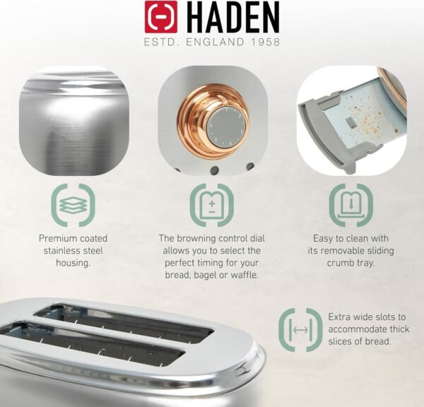 71W4ynRMhL._AC_SL1500_ Haden Heritage Toaster and Kettle Review Stylish Kitchen Appliances Worth Considering