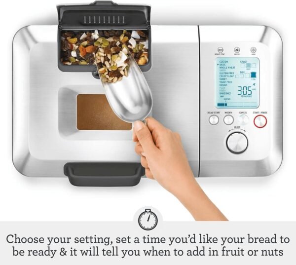 71XIk707CZL._AC_SL1500_ Review of Breville BBM800XL Bread Maker Machine Perfect for Homemade Loaves