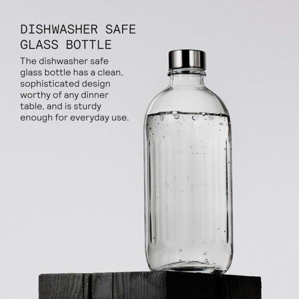 71a2blTHqpL._AC_SL1500_ Review of Aarke Glass Bottle for Carbonator Pro Sparkling Water Machine
