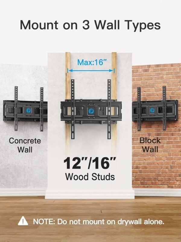 71cEJ1AB6L._AC_SL1500_ Detailed Review of Pipishell TV Wall Mount for 26-65 Inch Screens