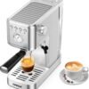 71mCIusfqL._AC_SL1500_ CHULUX Kompatto Espresso Machine review 20 Bar coffee maker with milk frother