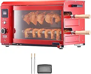 71myTAmrAgL.__AC_SX300_SY300_QL70_FMwebp_ VEVOR Shawarma Grill Machine review Efficient Electric Rotisserie for Home and Restaurant Use