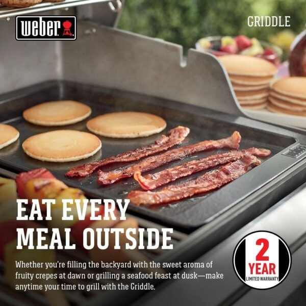 71o4JZNcq6L._AC_SL1000_ Weber Genesis II Griddle review is it the best grilling accessory?