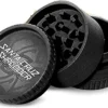 71sHekdedgL.__AC_SX300_SY300_QL70_FMwebp_ Santa Cruz Shredder Grinder for Herbs review 3-Piece Knurled Top Black