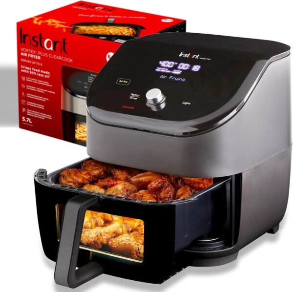 71u0FNCrKfL._AC_SL1500_ Instant Pot Vortex Plus 6QT Air Fryer review customizable cooking functions tested