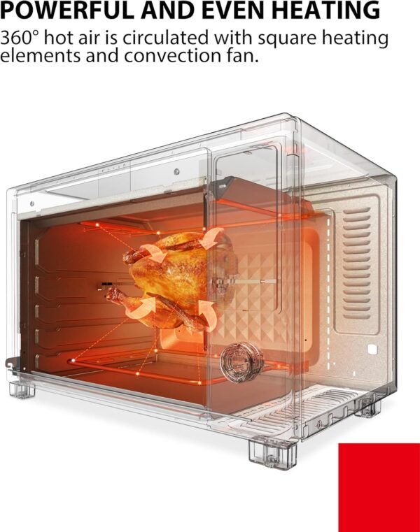 71zf6m5CgkL._AC_SL1500_ Toshiba Convection Toaster Oven Review 2023 Extra Large 34QT with 9 Cooking Functions