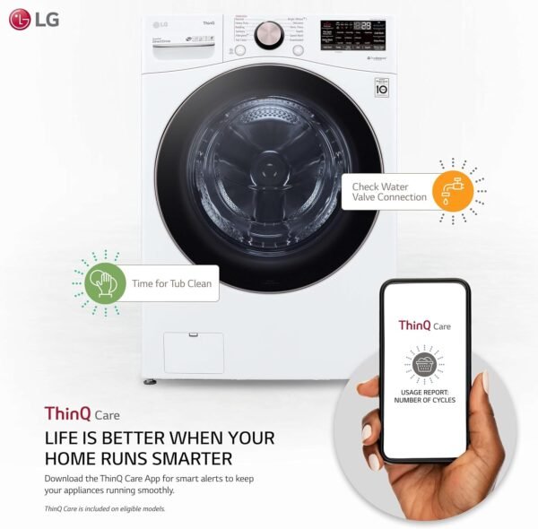 LG Ultra Large Capacity Smart Washer WM4000HWA review for powerful cleaning and innovative features