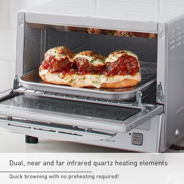 814VKHw00xS._AC_SL1500_ Panasonic FlashXpress Toaster Oven review compact 4-slice efficiency with double infrared heating