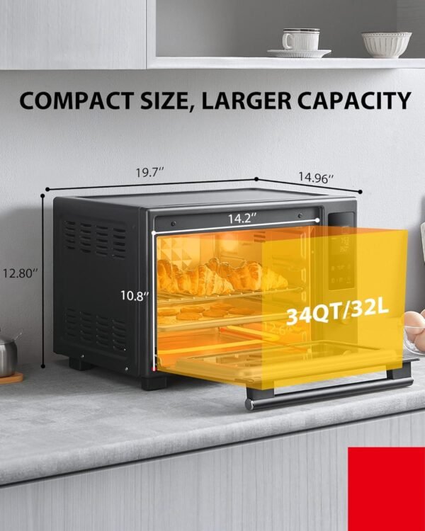 815-mi1e1SL._AC_SL1500_ Toshiba Convection Toaster Oven Review 2023 Extra Large 34QT with 9 Cooking Functions