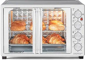 818-cv3rd7L.__AC_SX300_SY300_QL70_FMwebp_ Elite Gourmet Toaster Oven Review 2024 45L Convection French Doors Stainless Steel