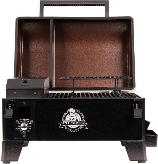 81AJoZn5KjL._AC_SL1500_ Portable Wood Pellet Grill Review PIT BOSS 10697 Table Top Mahogany Model