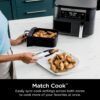 81V9DWgwbYL._AC_SL1500_ Ninja DZ090 Foodi 6 Quart Air Fryer Review DualZone Technology for Quick Meals